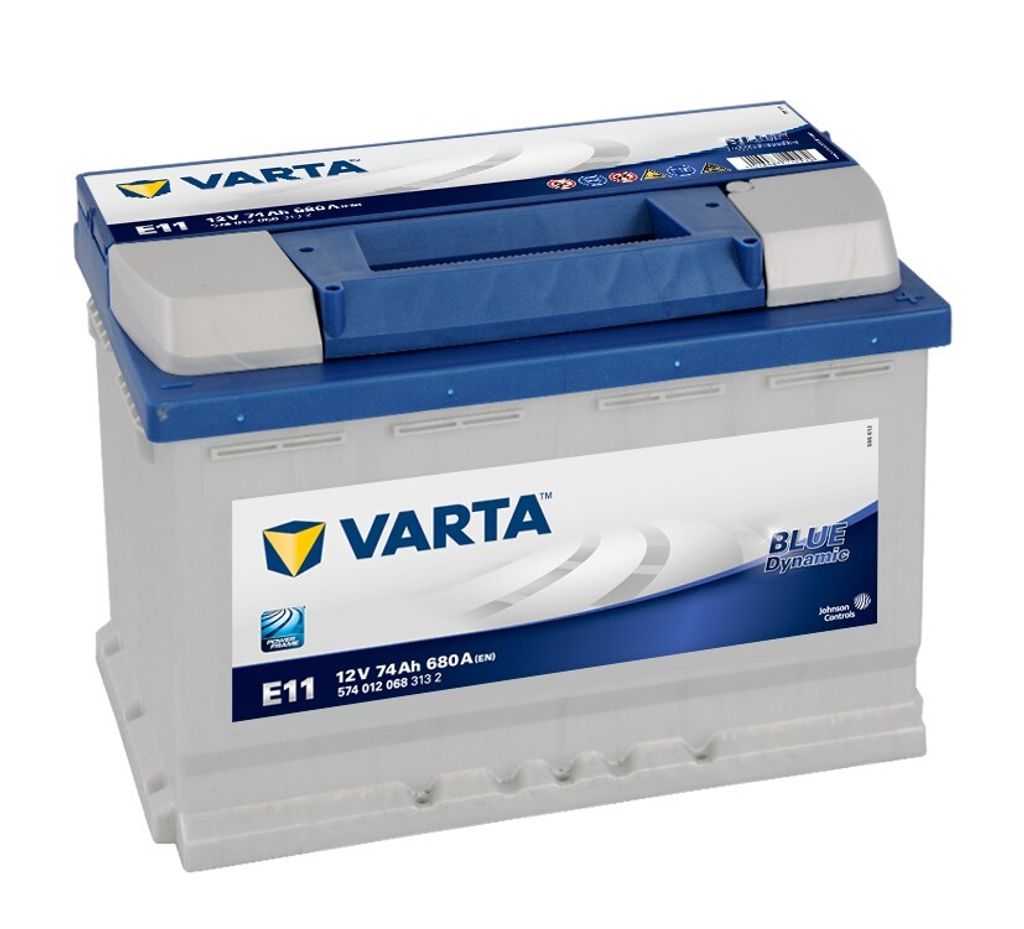 Varta E11 - Autobatterie Dynamic SLI 12V / 74Ah / 680A Produktbild 