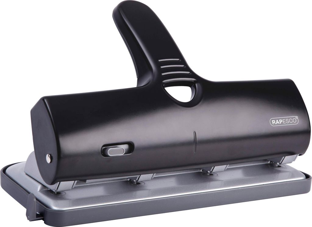 RAPESCO Vierfachlocher ALU 40 40 Blatt schwarz
