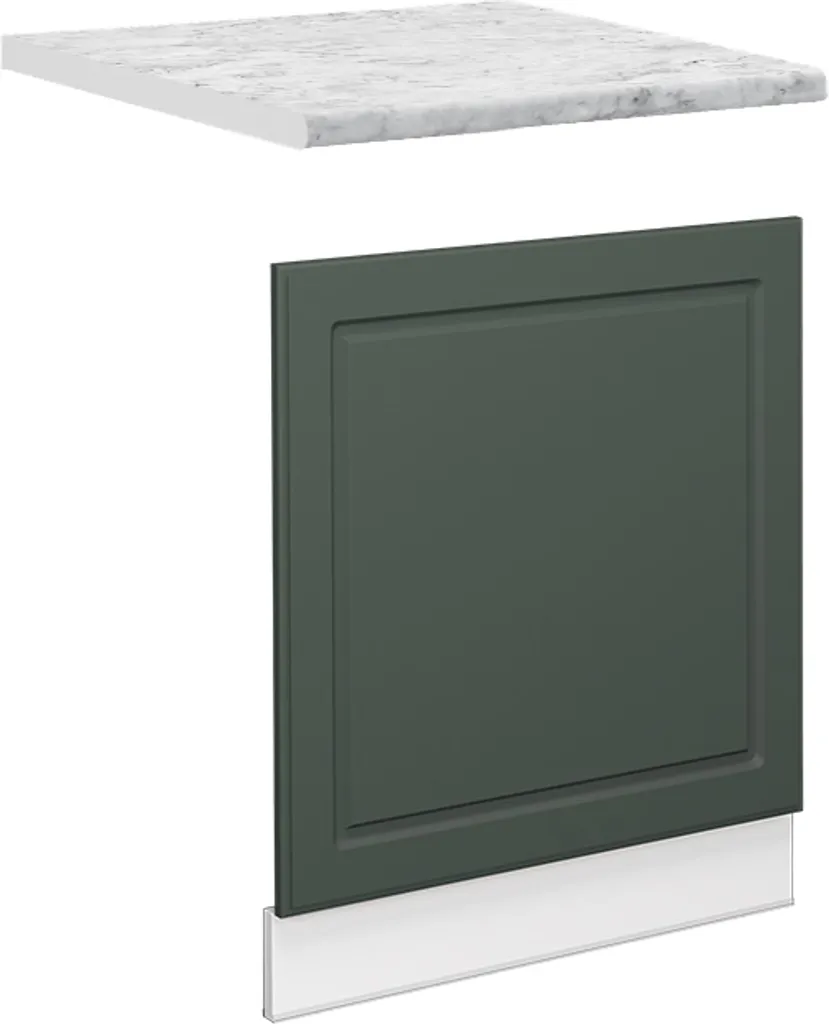 Cucina Vicco Fame-Line Frontale 60 cm Verde Oro Country Marmo