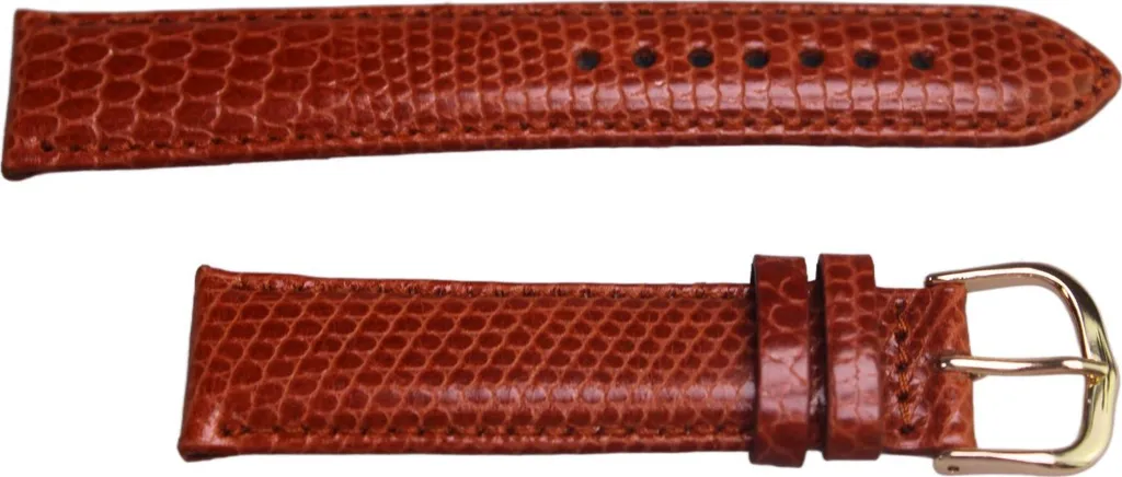 Cinturino 20mm Marrone Robusto in Cuoio per Orologi Militari e Diver - 1
