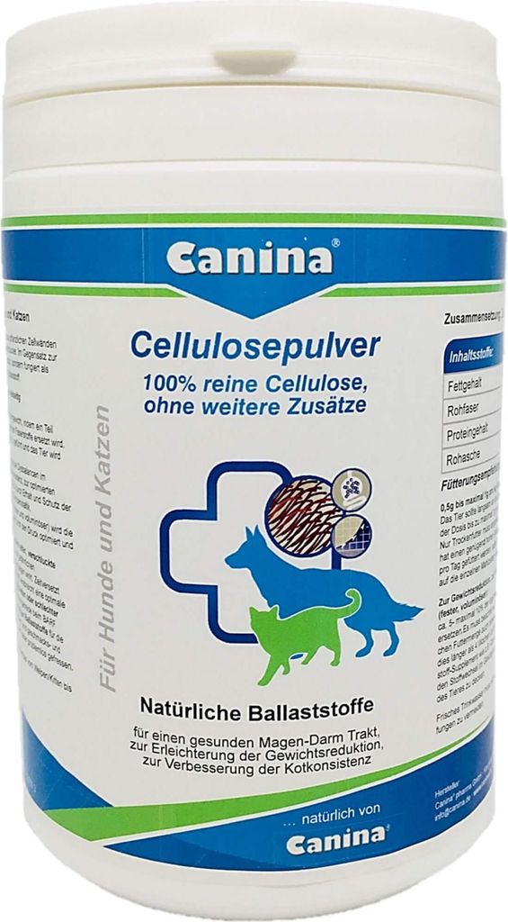 Canina Cellulosepoeder, mengsel, 400 g Productafbeelding 