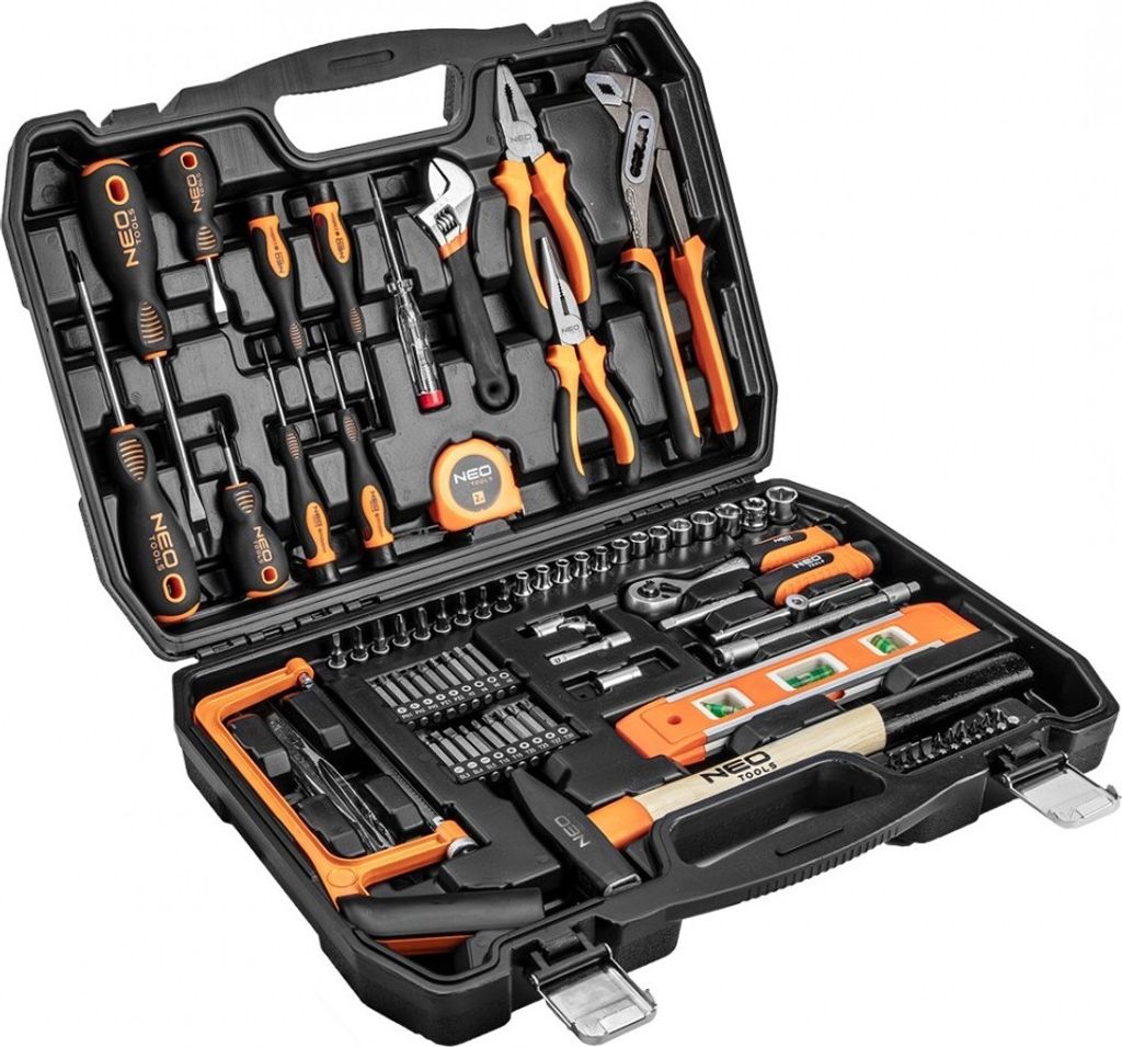 NEO TOOLS Zestaw narzędzi 88 elementów Zdjęcie produktu 