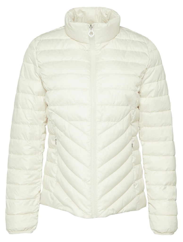 s.Oliver Damen Steppjacke Creme Leicht Packbar Outdoor Slim Fit