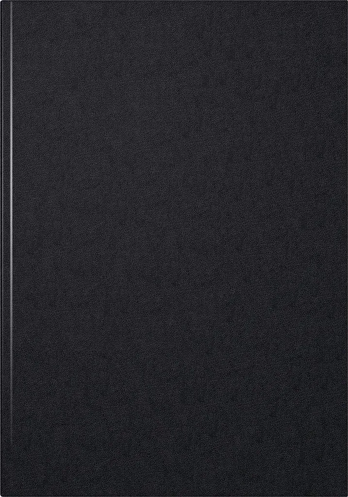 Cahier de Protocole A4 Petit Carreaux König & Ebhardt Noir Lot de 5