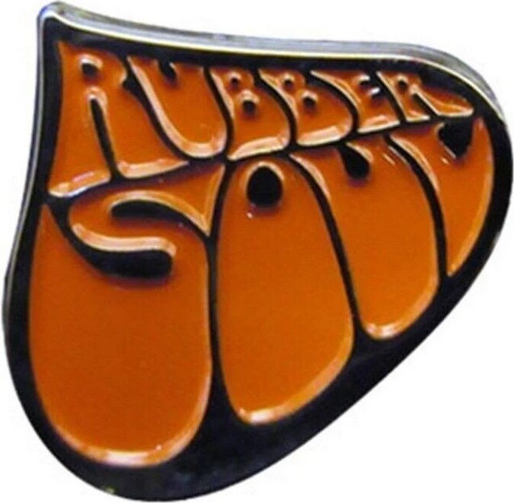 The Beatles - Mini - Abzeichen "Rubber Soul" - Metall RO2470 (Einheitsgröße) (Orange)