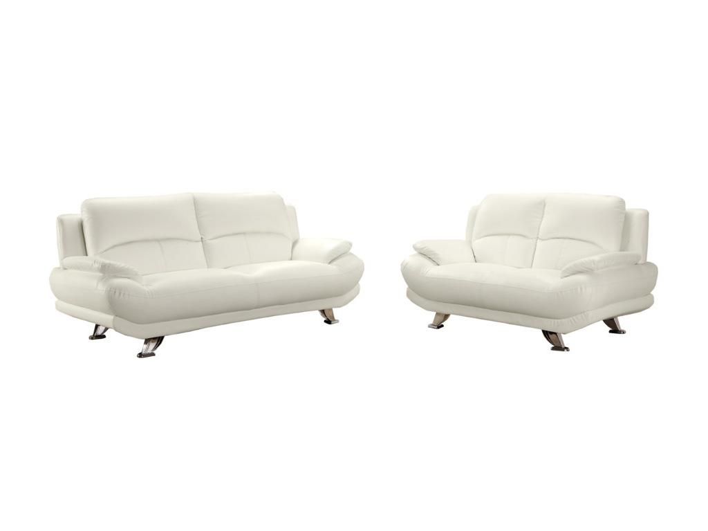 Lounge-Set 3+2 aus  MUSKO - Elfenbein Produktbild 