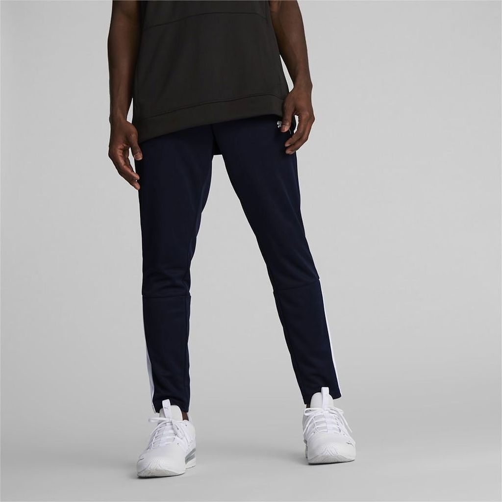 PUMA teamLIGA Training Pants PEACOAT-PUMA WHITE M Produktbild 9