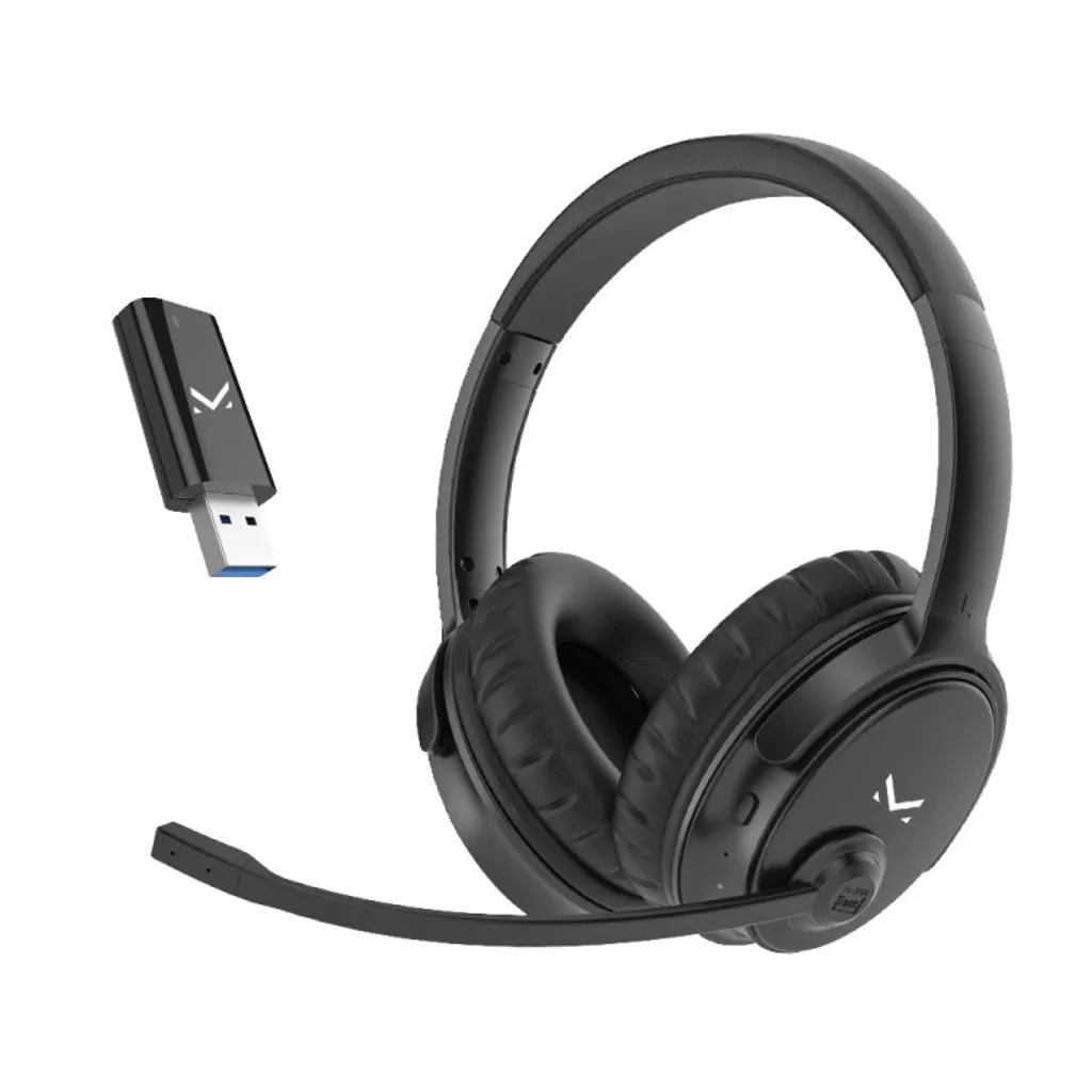 Casque serre-tête Majestic CRA 701M BT Noir à recharge rapide USB-C