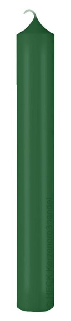 Altarkerzen Fairway Grün 25 x 4 cm, 4 Stück