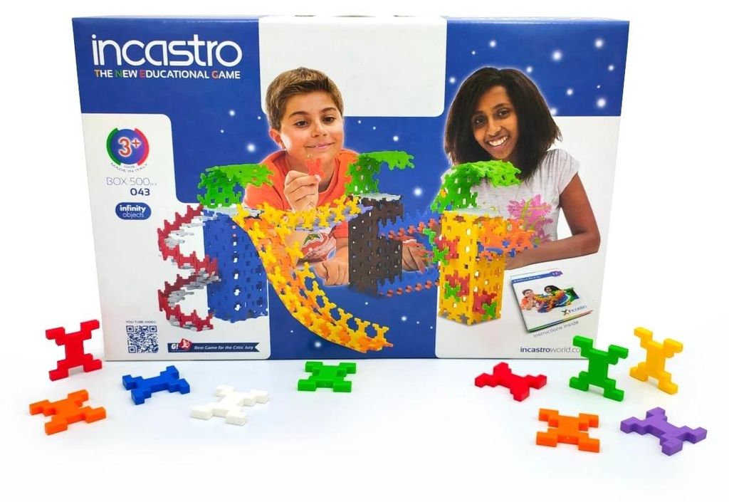 Incastro Box - Elementi da costruzione – 500 pezzi (10 Immagine del prodotto 