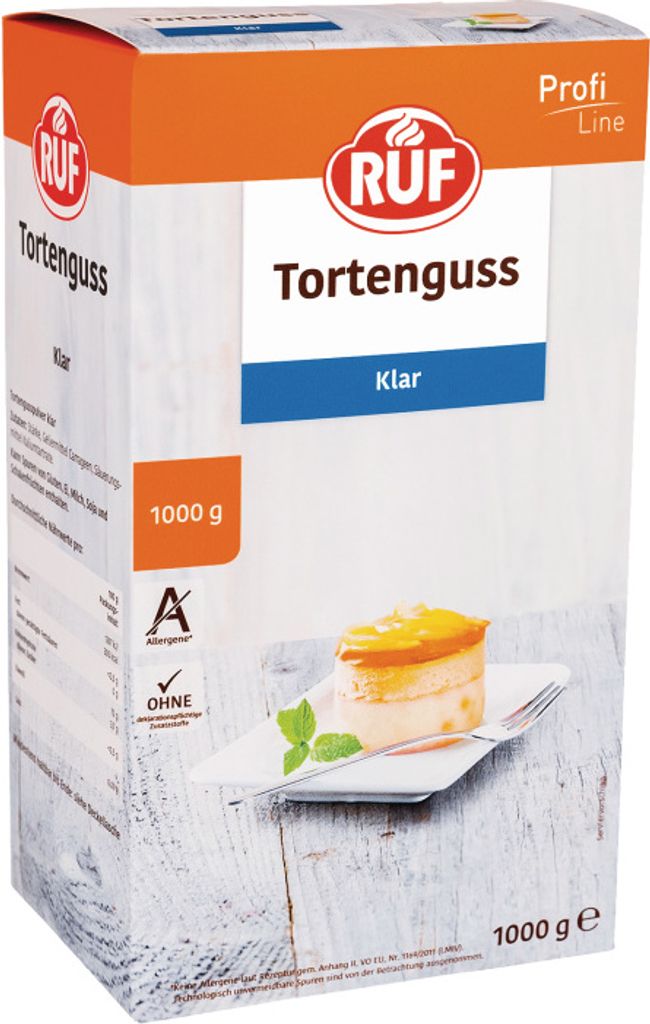 RUF Tortenguss klar (1 kg) Produktbild 