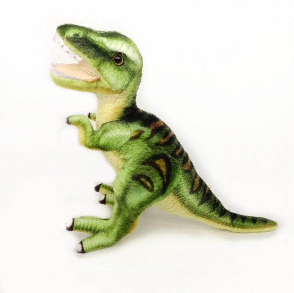 Dinosaurier T-Rex Kuscheltier - 38cm grünes Plüschtier