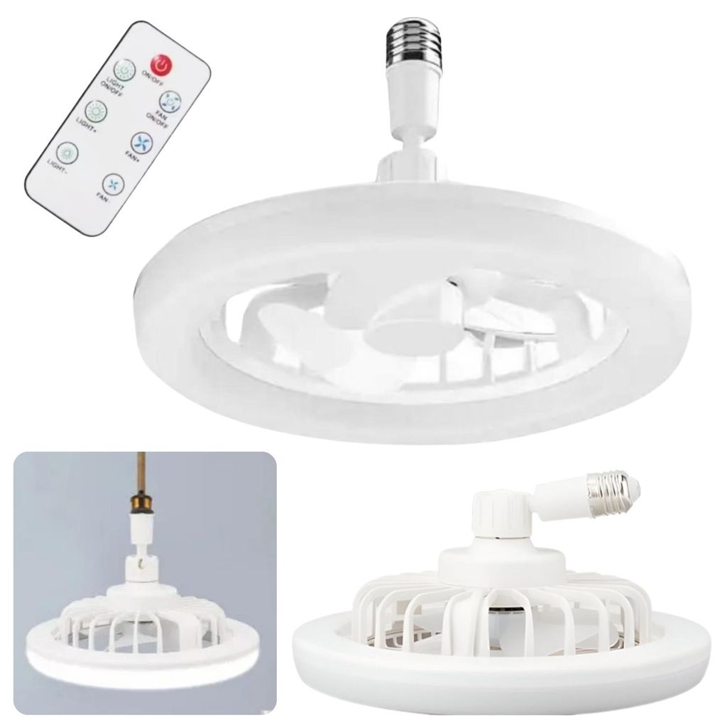 Stropní ventilátor s LED osvětlením a dálkovým ovladačem 3 Obrázek produktu 