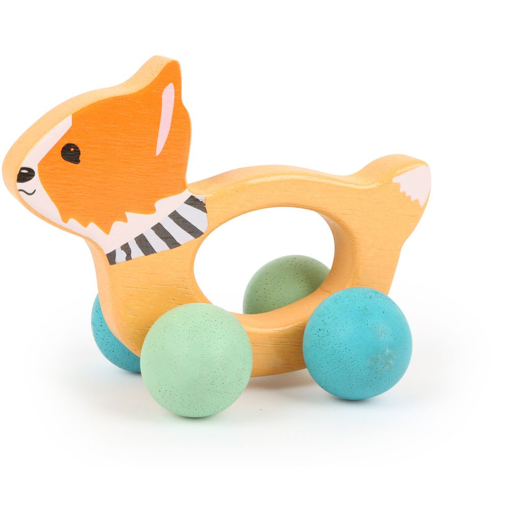 Small Foot Baby 10659 Greifling Lex auf Rollen (1 Stück)