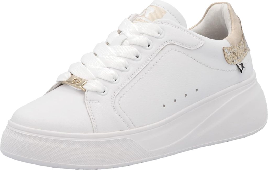Sneaker Rieker da donna in pelle bianca Immagine del prodotto 