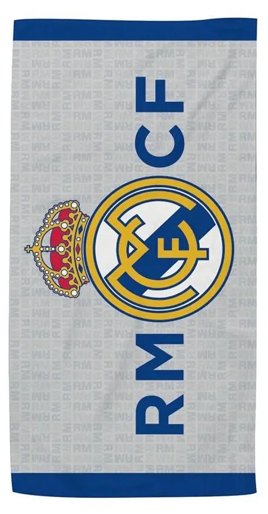 Serviette de bain Real Madrid 70x140 cm - Idéale pour piscine et sport