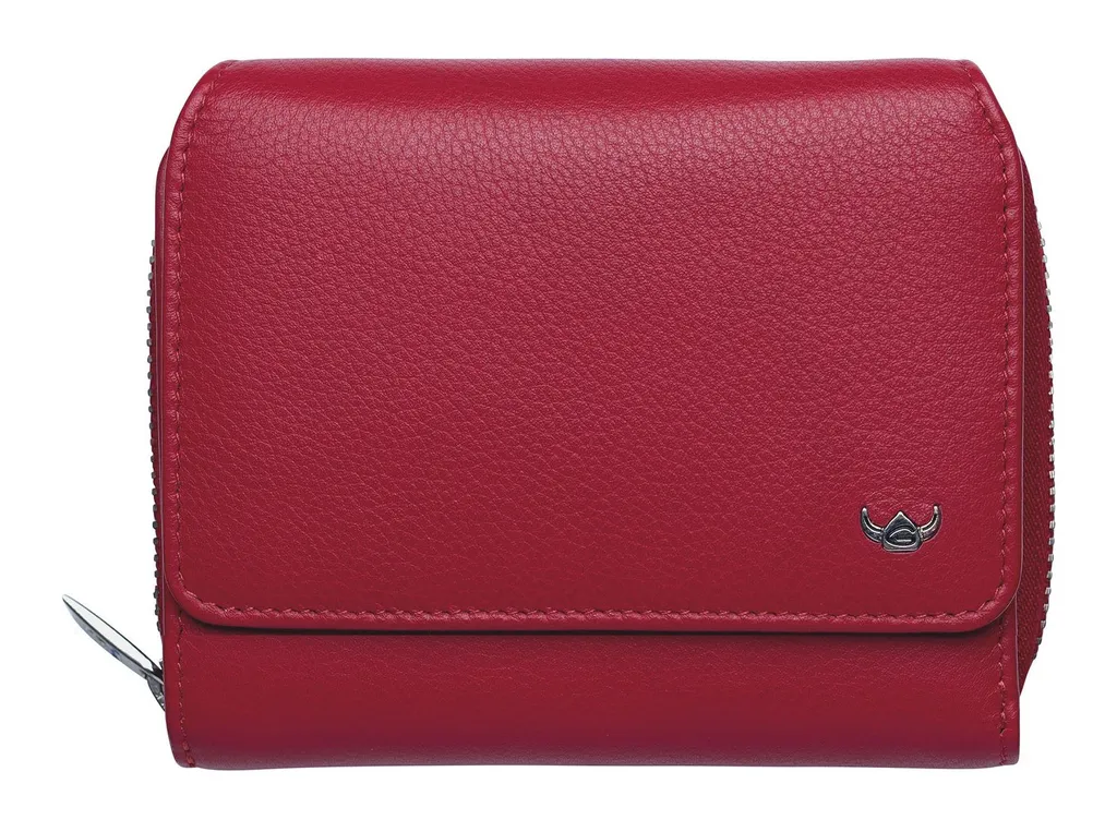 Golden Head Madrid Portafoglio Rosso Pelle RFID Protect: L'Originale