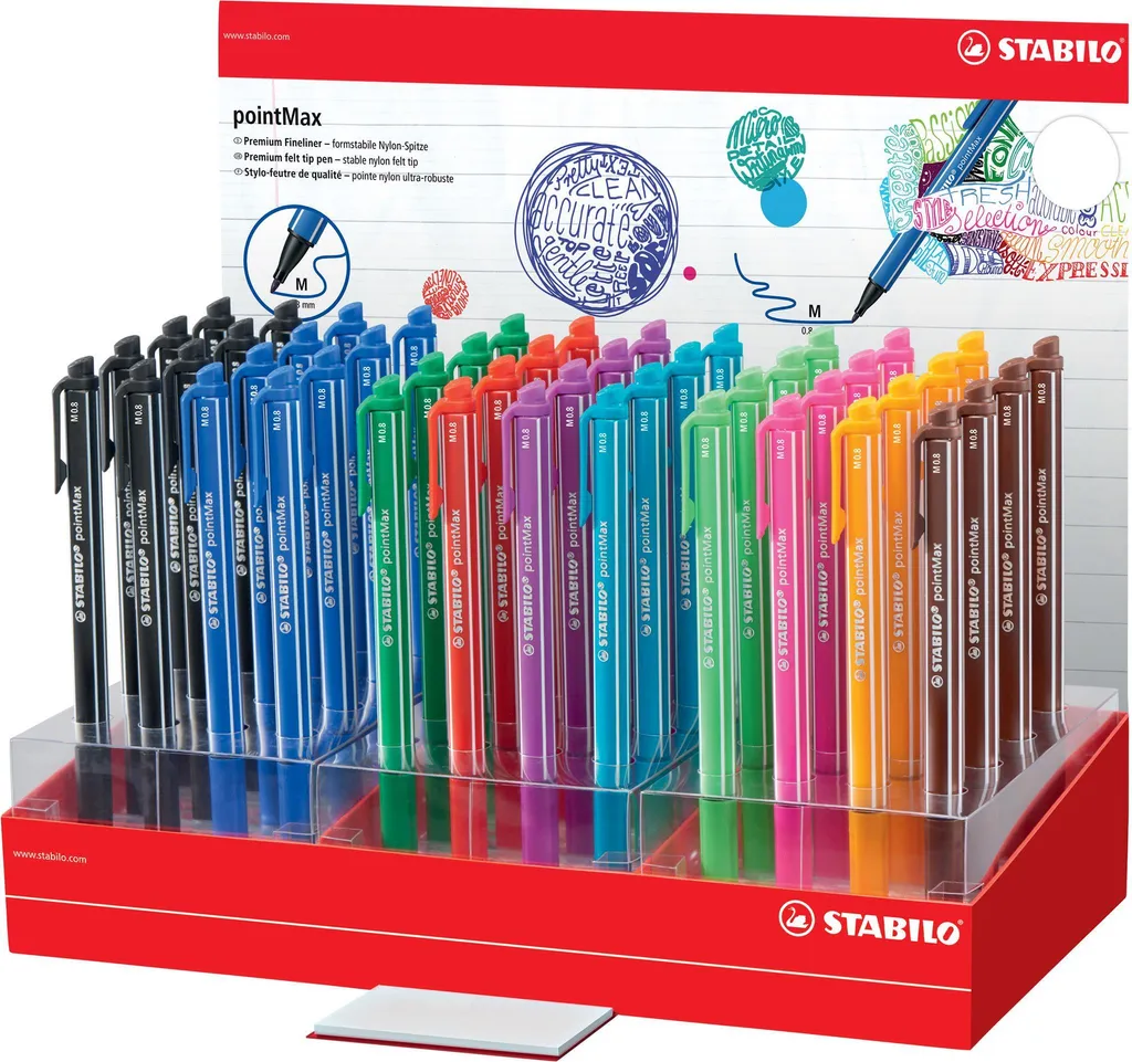 Espositore STABILO PointMax 488/48-1 - Trend Writing 48 Pezzi
