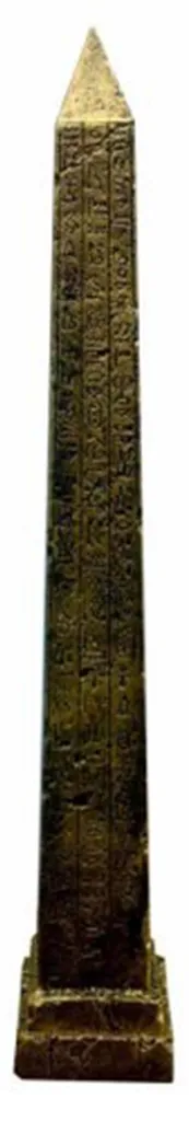 Sculpture Obélisque Égypte Antique en Plastique Robuste - Statuette 55 cm