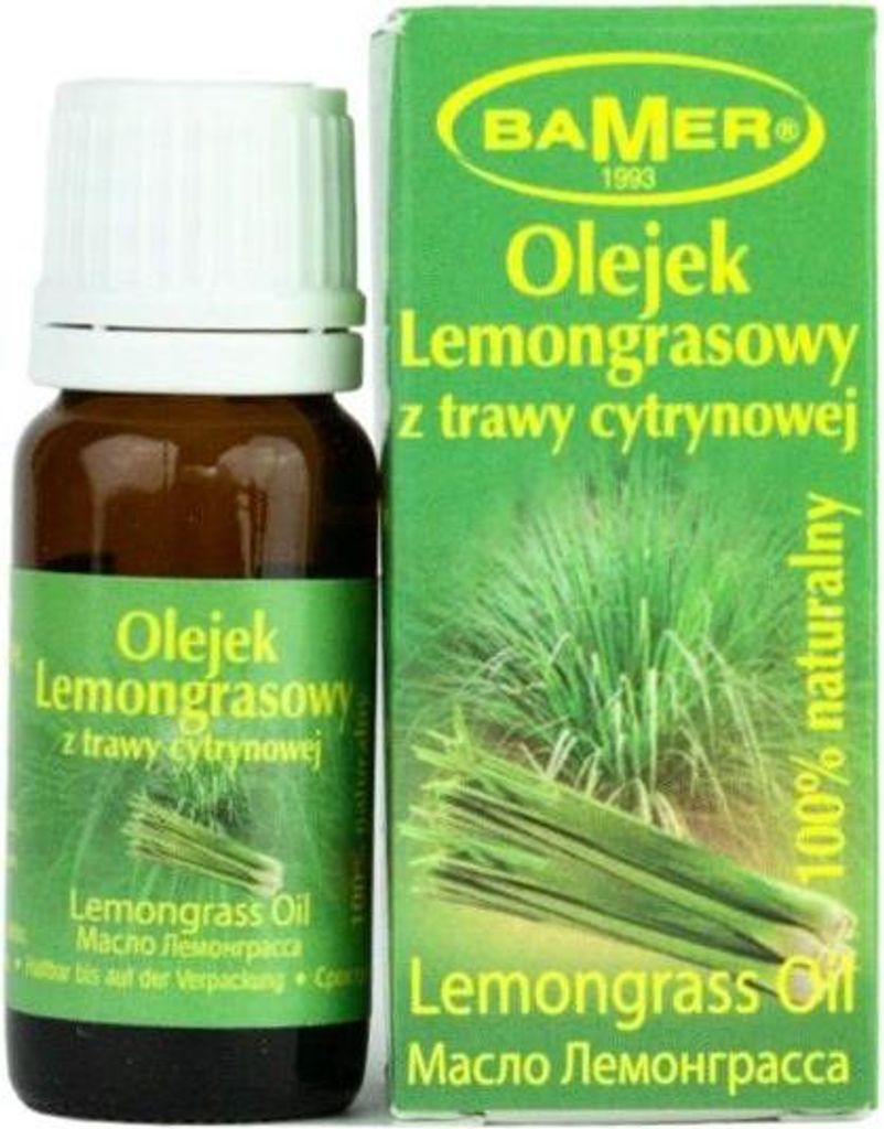BAMER | Vonný olej ve skleněné lahvičce 7 ml - Citronová Obrázek produktu 
