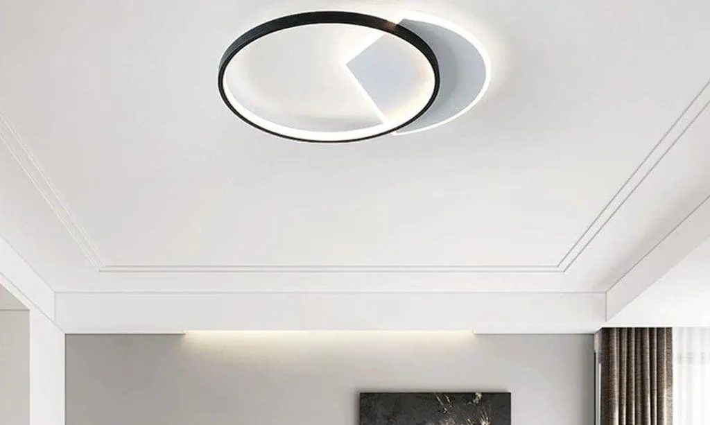 Bougeoir de Table 50cm pour Centre de Table Toolight Noir et Blanc