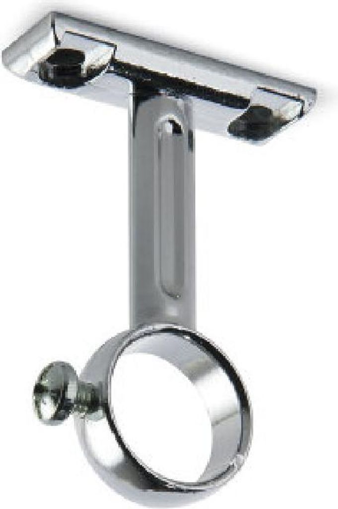 Support tube chromé Ø 20 mm MANART avec vis - M794CR+V Image du produit 