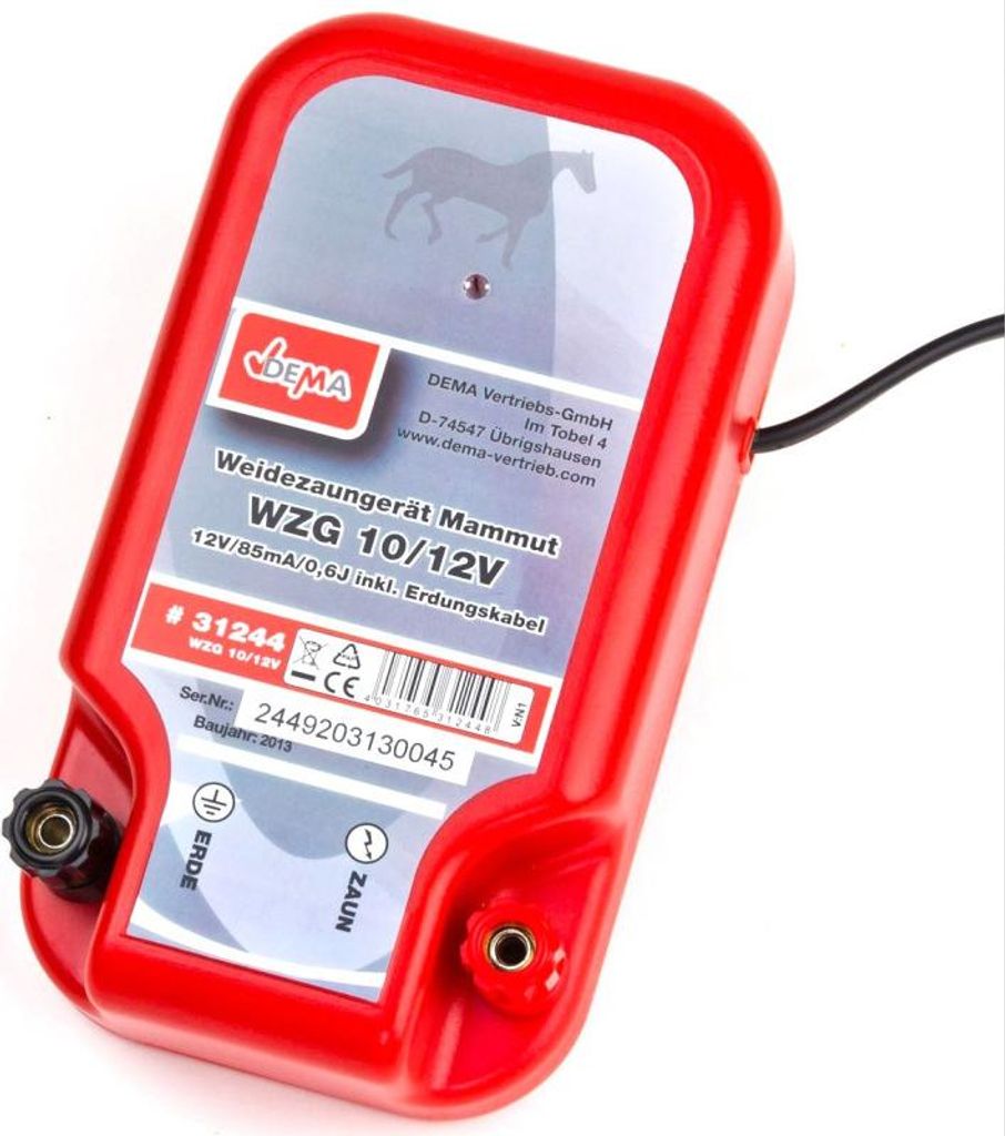 Elektrický ohradník Mammut WZG 10 | 12V Obrázok produktu 