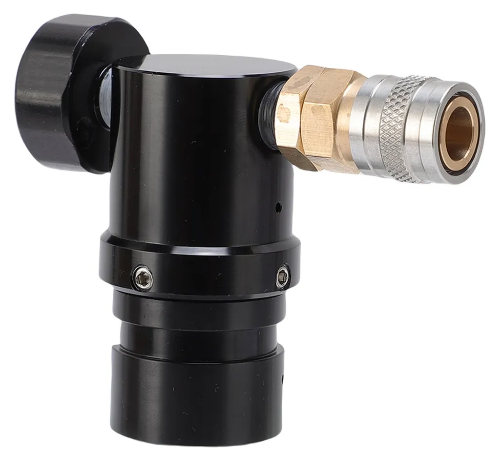 Régulateur CO2 pour Paintball et systèmes pneumatiques 20 à 200 psi