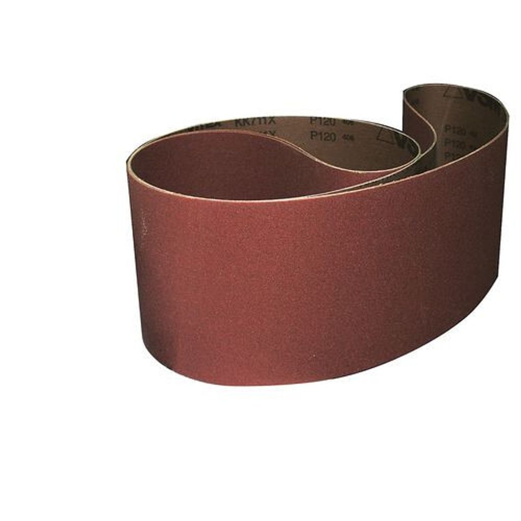 Metallkraft Schleifbänder mit Gewebeunterlage NE-Metalle, Edelstahl, unlegierter Stahl 762 x 75 mm P180