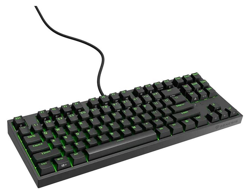 GENESIS Thor 404 TKL US Gateron Yellow, Kabelgebunden, USB, Produktbild 