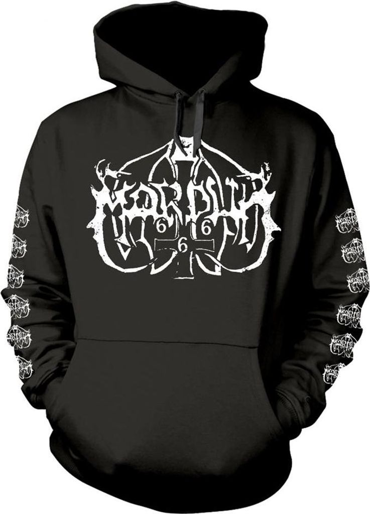 Marduk - "Cross" Kapuzenpullover für Herren/Damen Uni PH4832 (M) (Schwarz)