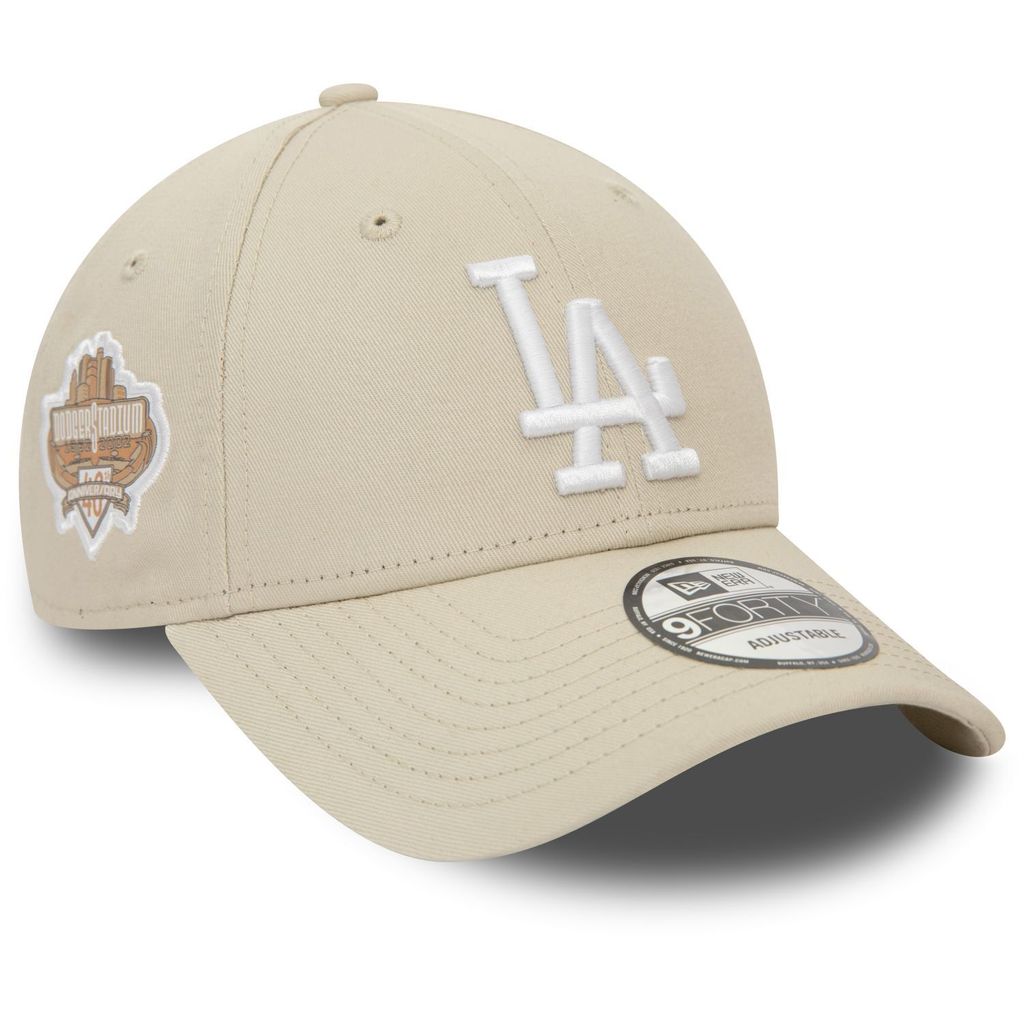 New Era Side Patch 9Forty Losdodco Stnwhi Light Beige Light Beige -