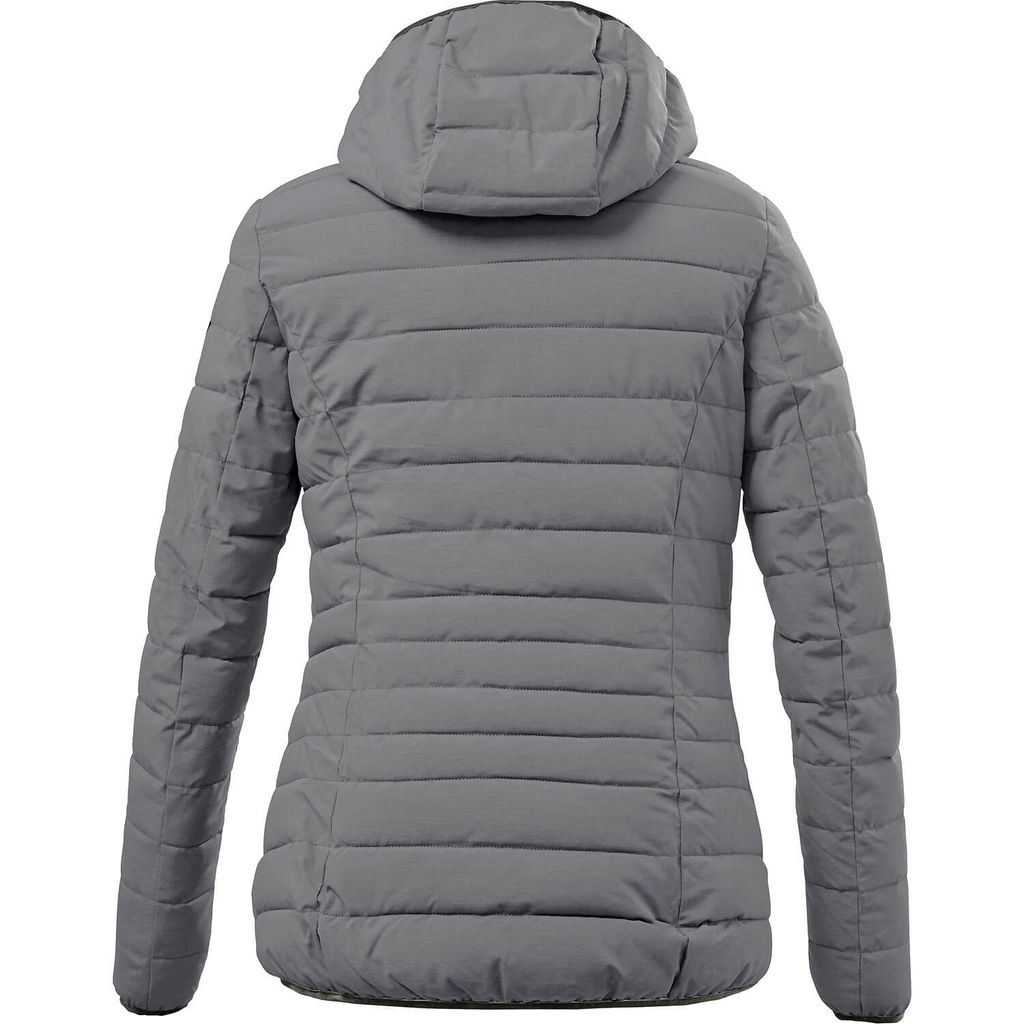 G.I.G.A. DX Women's Casual functioneel jack in donslook met afritsbare capuchon - Uyaka Stripe, light sun, 48, 34313-000