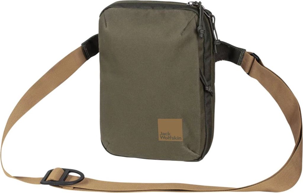 Jack Wolfskin Umhängetasche Konya Organizer island moss : grün-40 Farbsortierung: grün-40