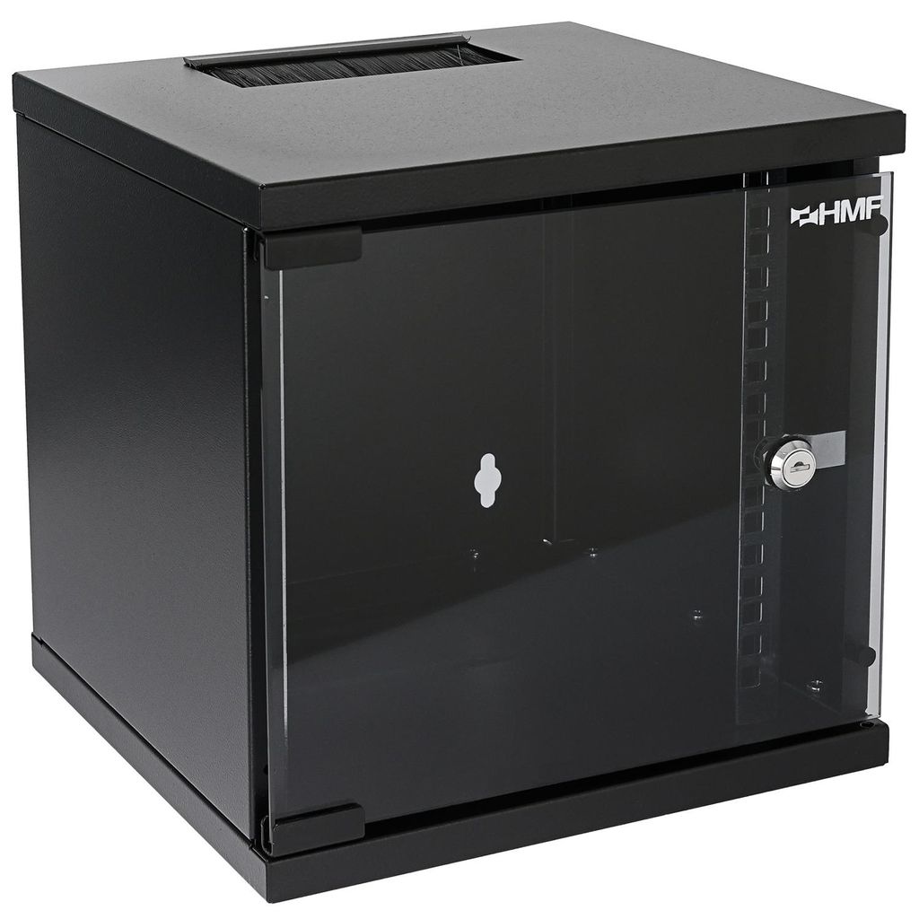 Serverschrank 10 Zoll, 6 HE, HMF Netzwerkschrank 31,2 x 30 Produktbild 