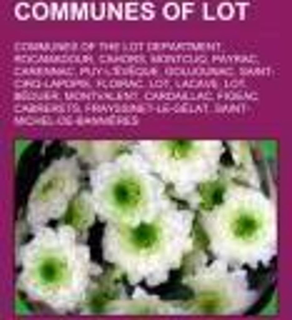 Communes of Lot