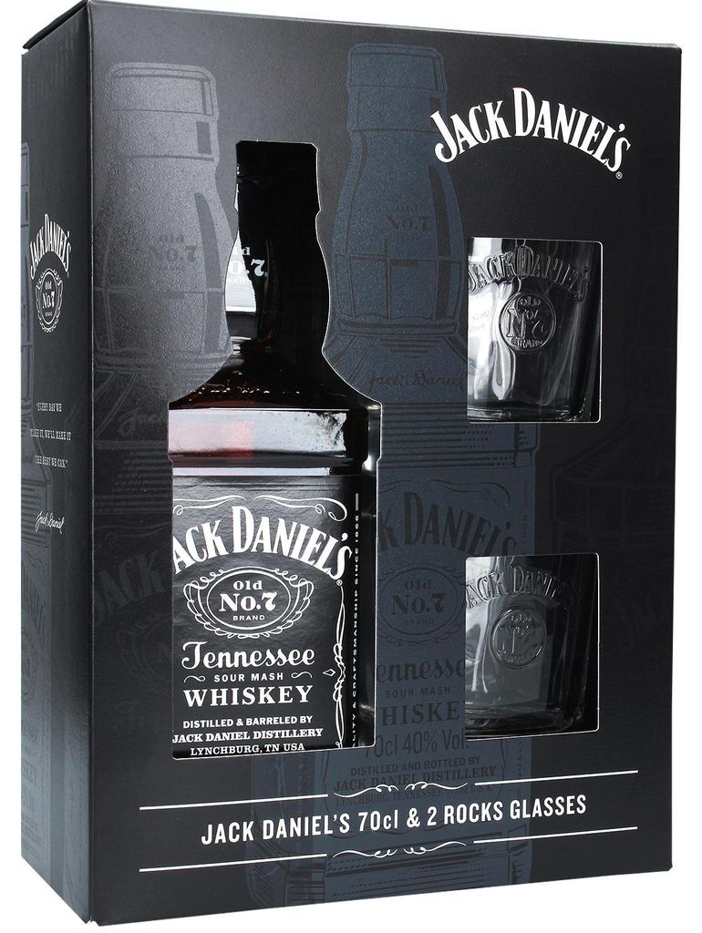 Jack Daniel's Old No. 7 - Geschenkset - Inkl. 2 Tumbler Produktbild 