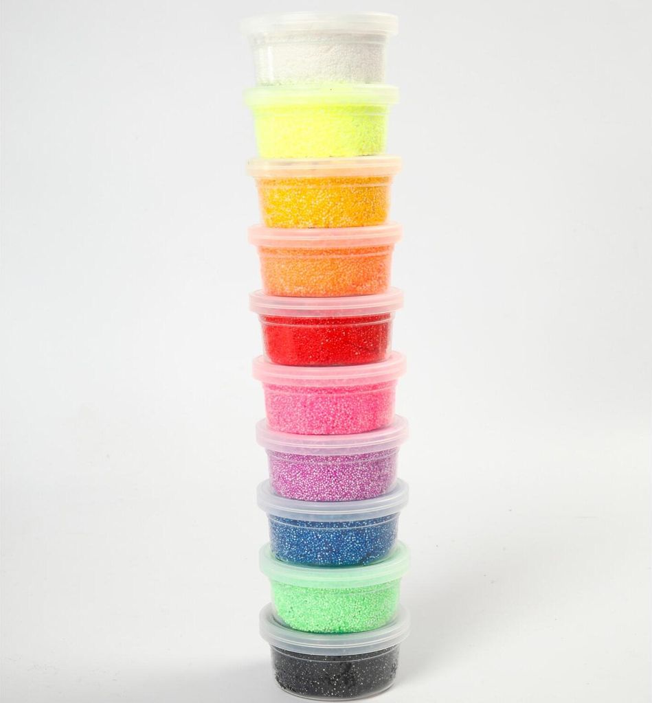 Foam Clay Extra Large, ass. de couleurs, 5x25 gr/ 1 Pq