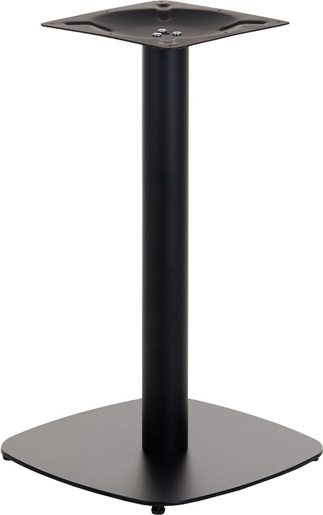 Tischgestell aus Metall SH-3050-2, für Büro, Hotel, Restaurant, Maße 45x45x73 cm, Schwarz