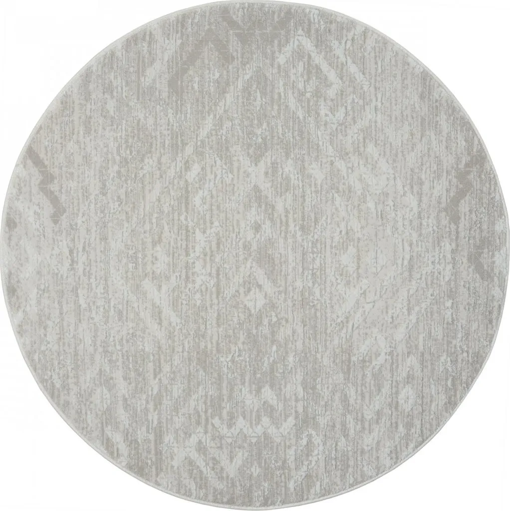 Tapis My Type 2 CA60010 crème 120 cm avec texture douce et robuste