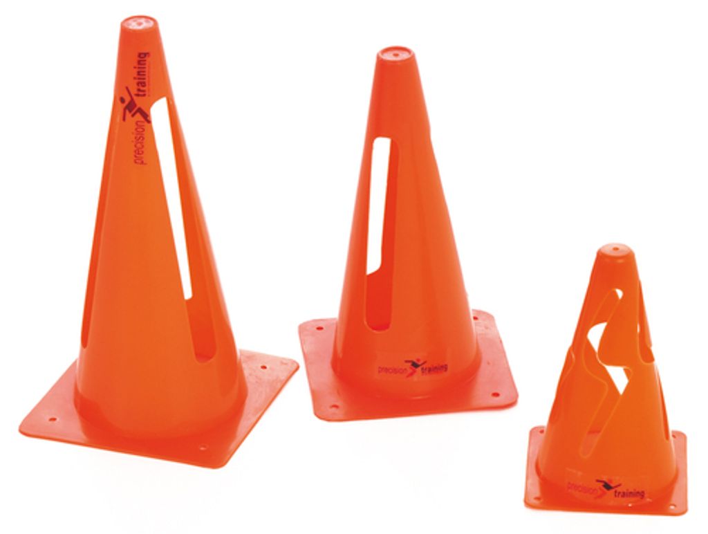 Precision flexible Kegel orange 4er-Set - Trainingszubehör 38 cm