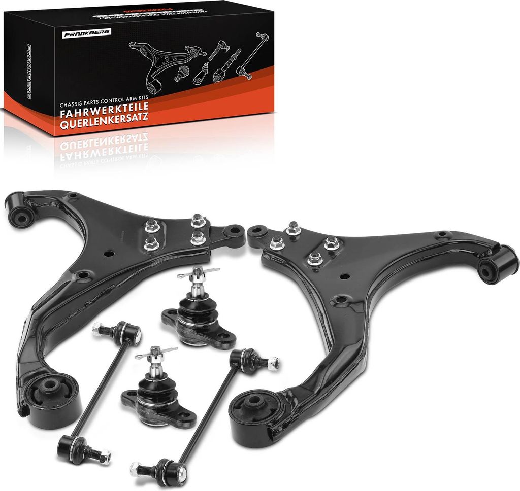 Frankberg 1x Querlenker Satz Vorderachse für Hyundai Tucson JM KIA Sportage JE KM 2.0L 2.7L 2004-2012