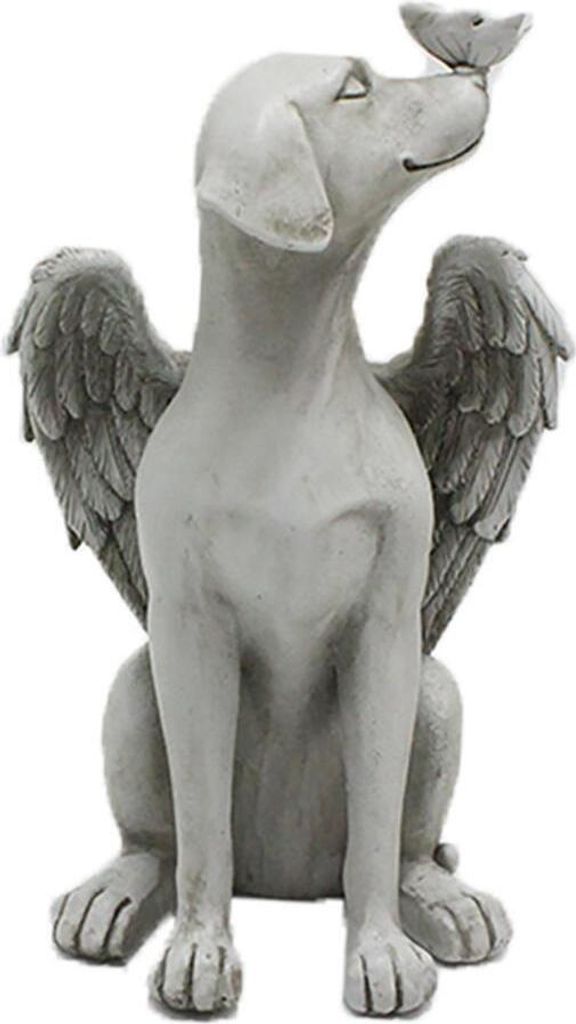Gartenstatue, Hundeskulptur