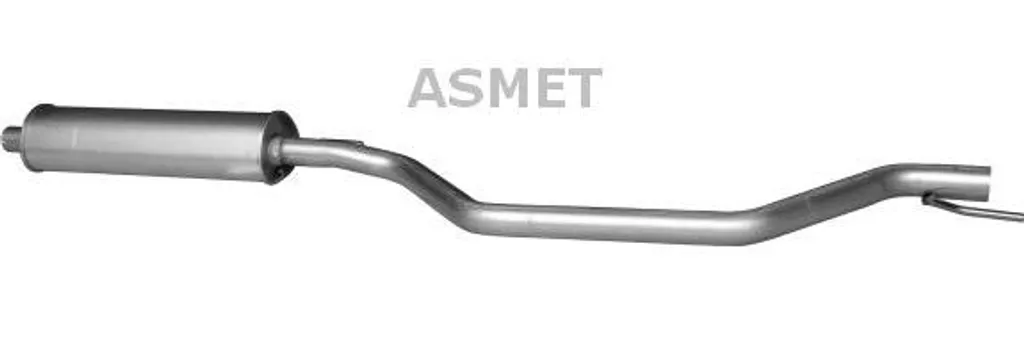 Silencieux Central pour Réparation Échappement Opel Vectra Signum 5175