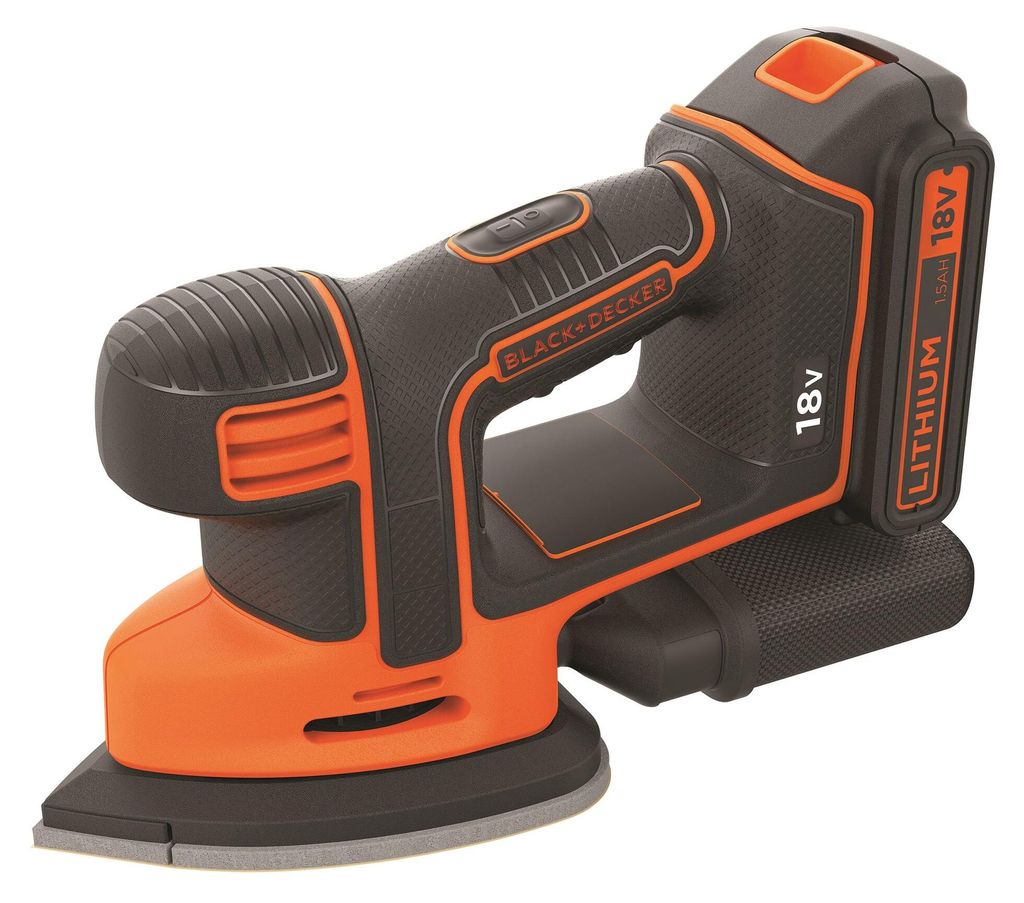 Black & Decker BDCDS18-QW, Delta-Schleifer, Schwarz, Produktbild 