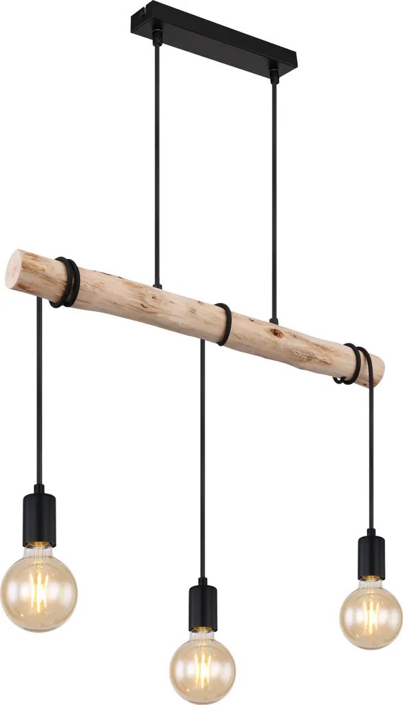 Crea la tua Atmosfera con Globo Lighting Metallo Nero 3 Luci