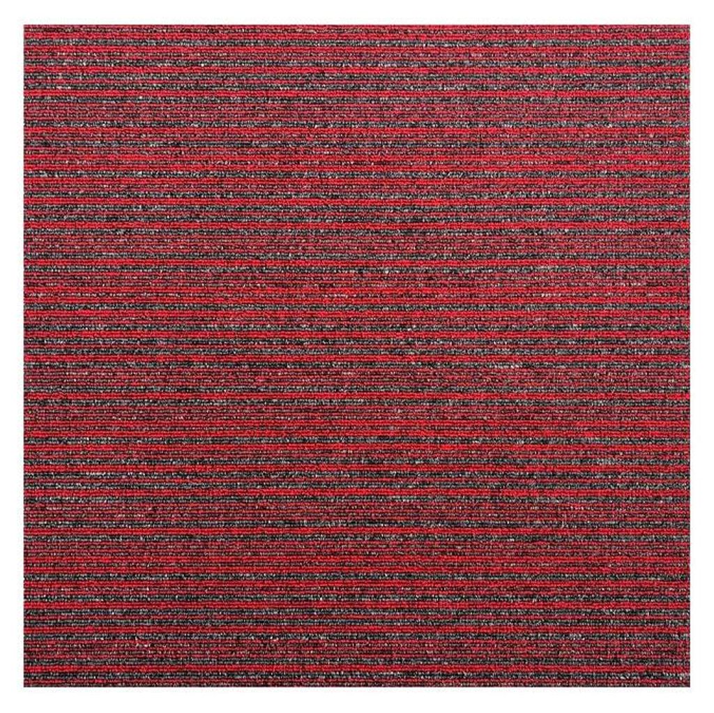 0,25 m² | Teppichfliese Madison Stripe Multicolor