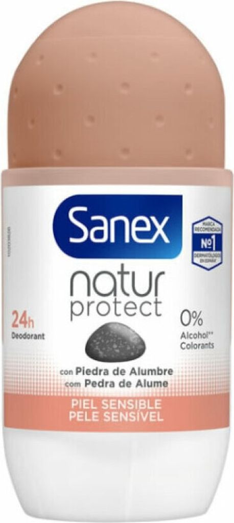 Sanex Deodorante Natur Protect Pelle Sensibile 24h 0% Immagine del prodotto 