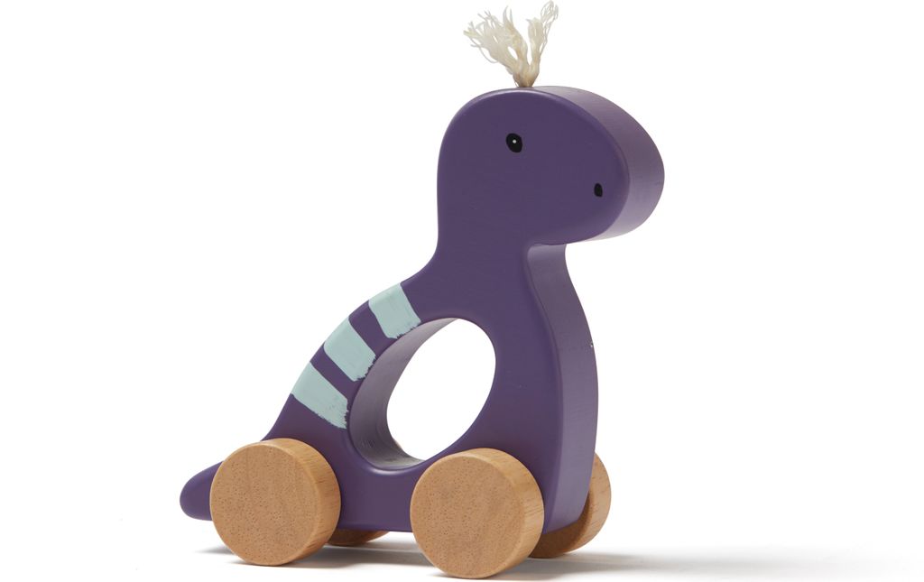 Kids Concept Schiebefigur Dino lila Neo, Nachziehspielzeuge