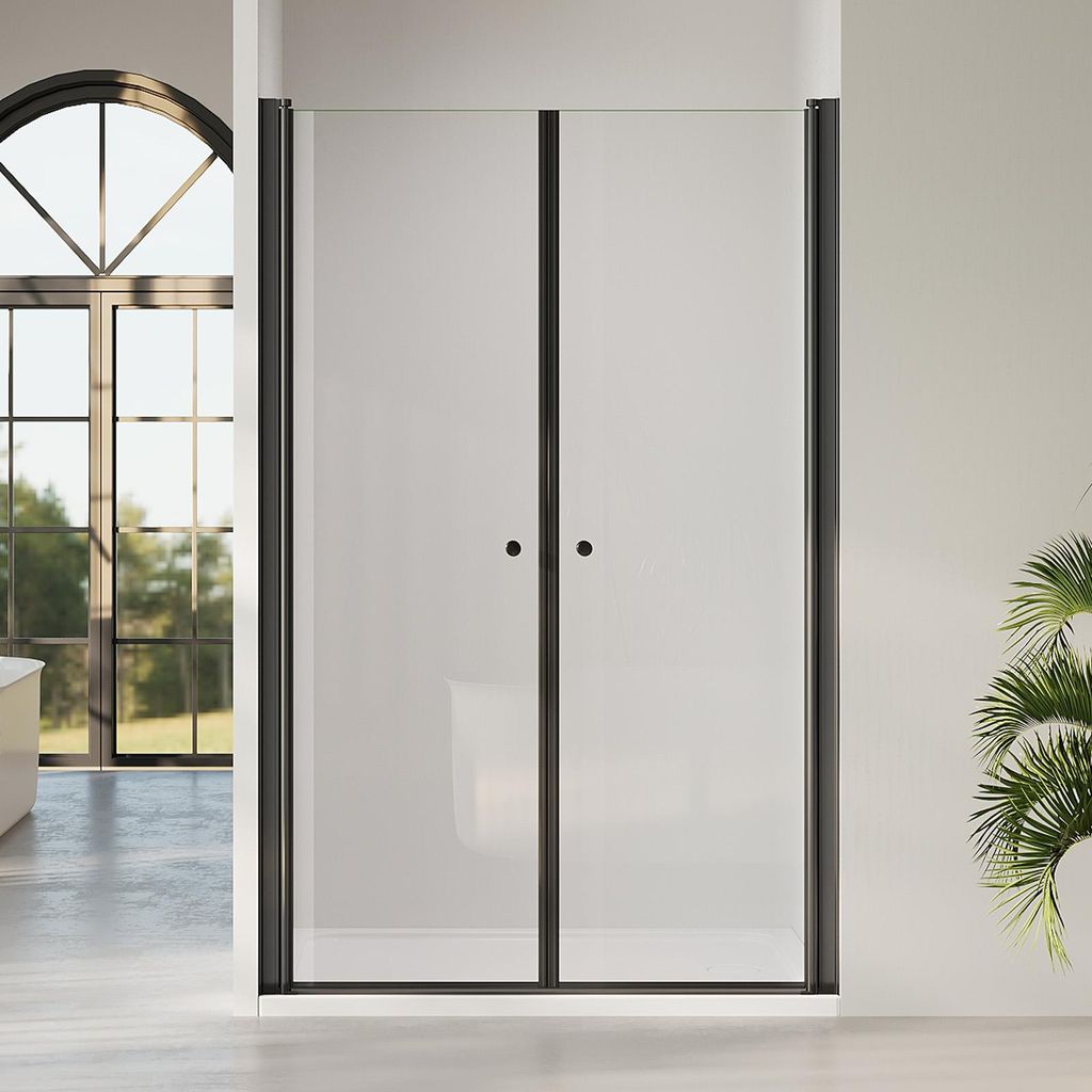 IMPTS Duschtür 120x185cm Duschkabine Nischentür Pendeltür Produktbild 